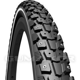   42-622 700x40C R06 Gripper Ice (APS) Stop Thorn Smart reflektoros Rubena kerékpár gumi 136 szöggel