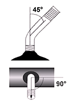 SV90-45 szelep